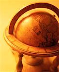 Antique Globe on Stand