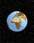 Globe Europe and Africa