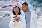 Portrait of Couple on Dock