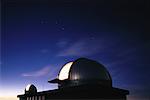 Astrophysical Observatory et étoiles, Alberta, Canada