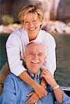 Portrait of Mature Couple Lake Powell, Arizona, USA