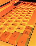 Close-Up of Computer Keyboard