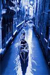 Gondole sur le Canal, Venise, Italie
