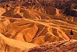 Woman Hiking Death Valley, California, USA