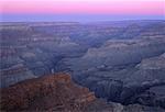 Overview of Grand Canyon at Sunset, Arizona, USA