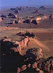 Aerial View of Monument Valley Navajo Tribal Park Arizona, USA