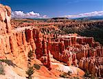 Overview of The Hoodoos Bryce Canyon National Park Badlands, Utah, USA