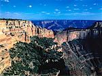 Übersicht über Grand Canyon National Park, Cape Royal, North Rim Arizona, Vereinigte Staaten