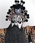 Portrait of Male Chinese Opera Performer in Costume