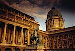 Statue in Courtyard Budapest, Hungary