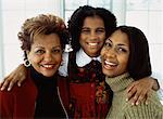 Portrait of Grandmother, Mother And Daughter