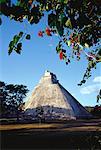 Pyramid of the Magician Uxmal Ruins, Yucatan, Mexico