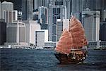 Navire indésirable dans le port de Hong Kong