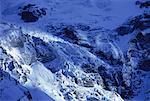 Aerial View of Rottal Glacier Jungfrau Region, Switzerland