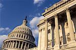 Capitol Building et Sky, Washington, D.C., USA