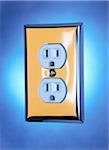 Close-Up of Electrical Outlets