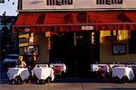 -Café en plein air, Meat Packing District, New York, New York, USA