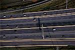 Aerial View of Highway, Highways 407 and 400, Ontario, Canada