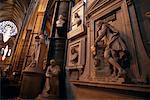 Statues de Londres Westminster Abbey