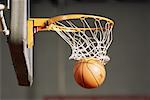 Basketball Net and Basketball