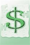 Dollar Sign Jigsaw Puzzle