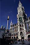 Marienplatz, Munich, Allemagne