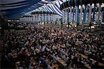 Intérieur de la tente Oktoberfest à Munich