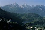 Neuschwanstein Castle and Landscape, Fussen, Germany