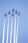 Zeigen uns Air Force Thunderbirds Toronto Air, Toronto, Ontario, Kanada