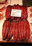 Barbecued Eel in Minotagawa Market, Kobe, Western Honshu Japan