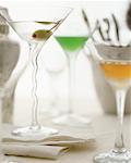 Close-Up of Martinis