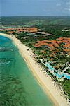 Aerial View of Nusa Dua Beach Resort Bali, Indonesia