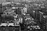 Überblick über die Stadt Greenwich Village New York, New York, USA