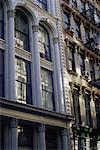 Close-Up of Buildings Tribeca, New York, USA