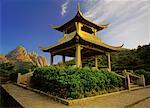 Temple de la montagne Huangshan la Province d'Anhui, Chine