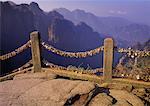 Liebhaber Sperren für Zaun am Huang Shan Berge der Provinz Anhui, China