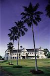 Sarawak Museum and Palm Trees Kuching, Malaysia