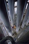 Portrait of Workers on Oil Rig South China Sea, Malaysia