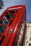 Telephone Booth and Building London, England