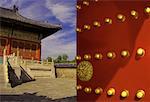 Offene Tor am Tempel des Himmels und Sky Tian Tan, Peking, China