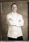 Portrait of Male Chef with Arms Crossed