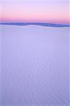 Sand Dunes at Dusk White Sands National Monument New Mexico, USA