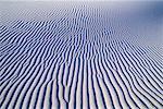 Dune de sable de sable blanc National Monument au Nouveau-Mexique, États-Unis