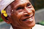 Portrait of Mature Man Smiling Indonesia