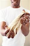 Man Kneading Dough