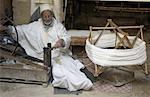 Weaver, Silk District Fez, Morocco