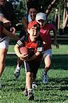 Enfants jouant au Football