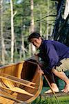 Man With Canoe