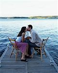 Couple on Dock