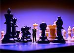 Businessman on Chessboard